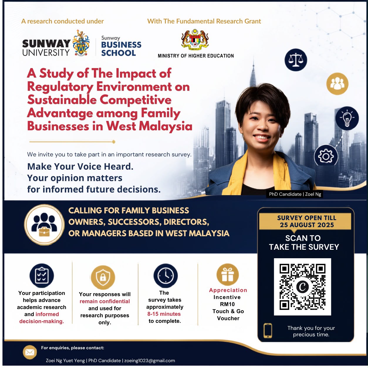 Research poster: Regulatory Environment and Sustainable Competitive Advantage among Family Businesses in Malaysia