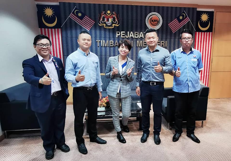At the Deputy Minister's Office